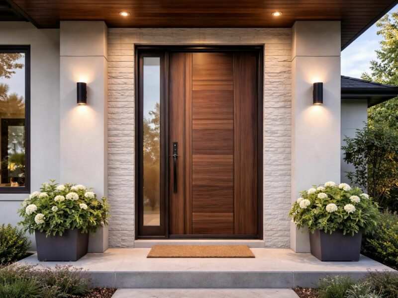 Quel est le prix moyen d’une porte d’entrée pour une maison ?