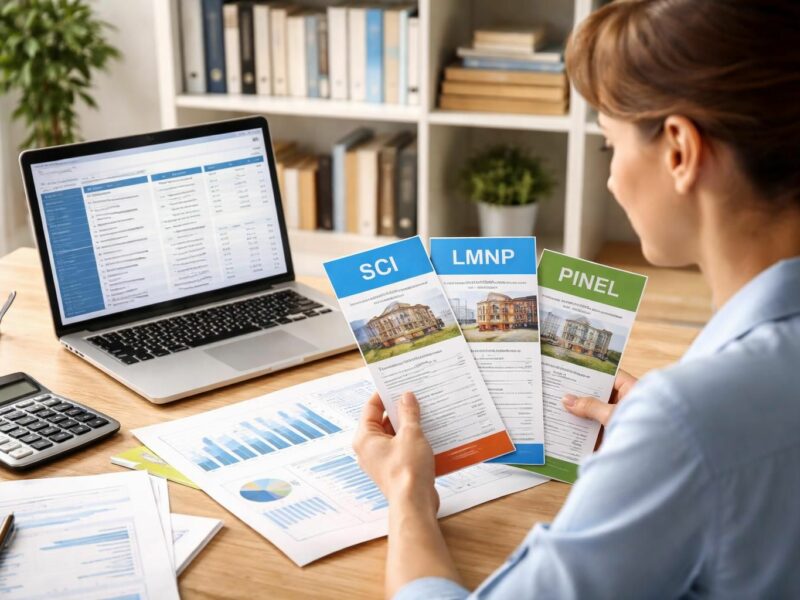 Quel statut pour un investissement locatif choisir pour l’impôt ?