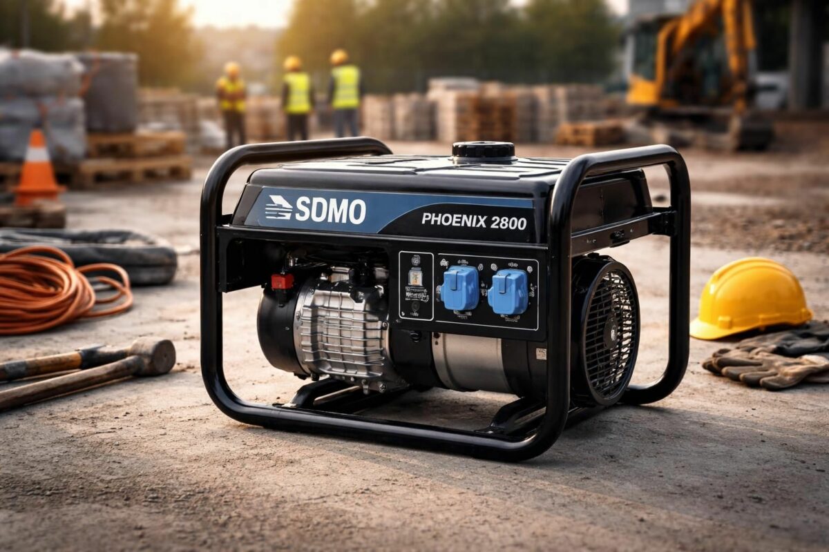 SDMO Phoenix 2800 : test et avis sur ce générateur de chantier fiable
