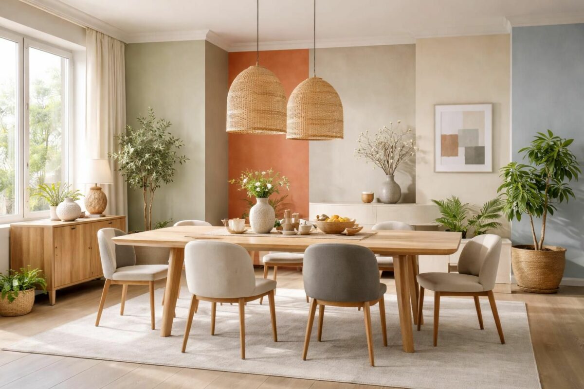 Salle à manger : quelles couleurs tendances choisir pour vos murs ?