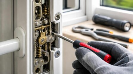 Serrure porte PVC : diagnostic et réparation des pannes courantes