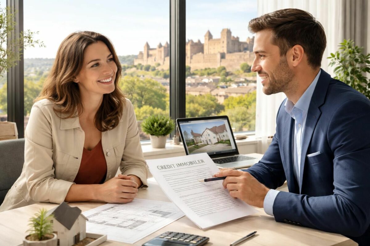 Trouver un courtier immobilier à Carcassonne pour son crédit maison