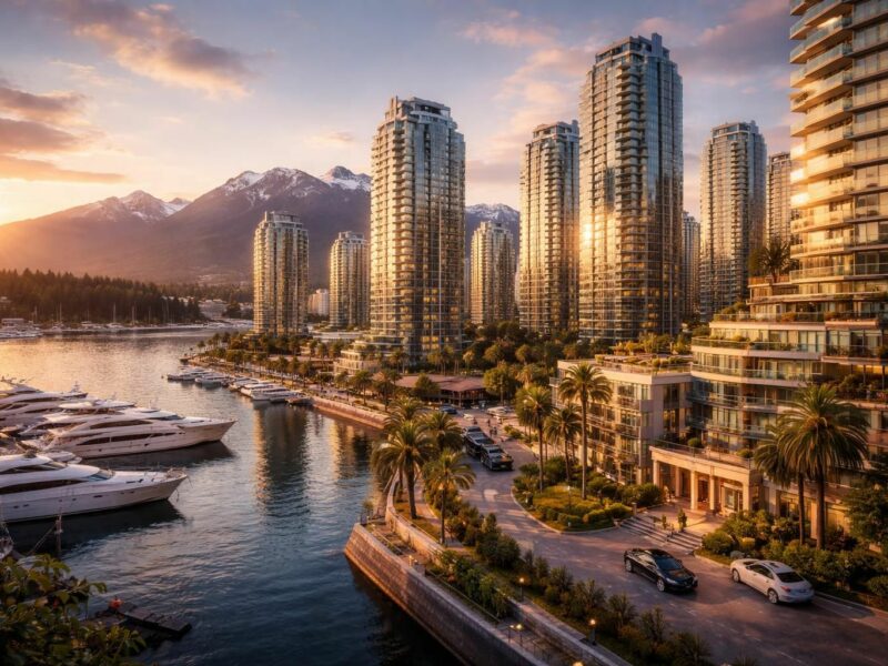 Vancouver : pourquoi les prix de l’immobilier de luxe s’envolent