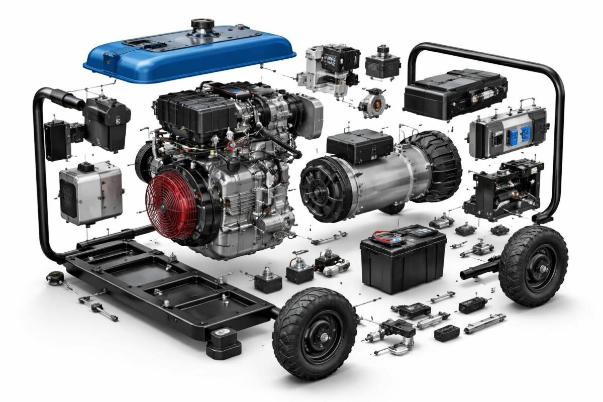 Vue éclatée SDMO : comment trouver les pièces détachées pour votre groupe