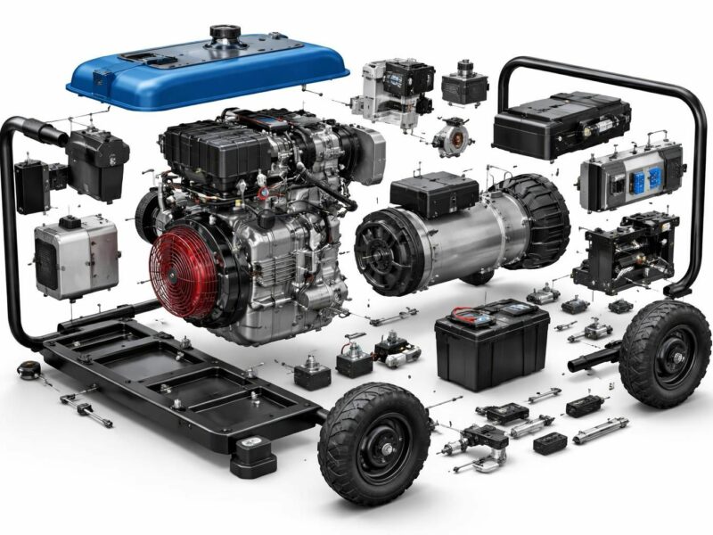 Vue éclatée SDMO : comment trouver les pièces détachées pour votre groupe