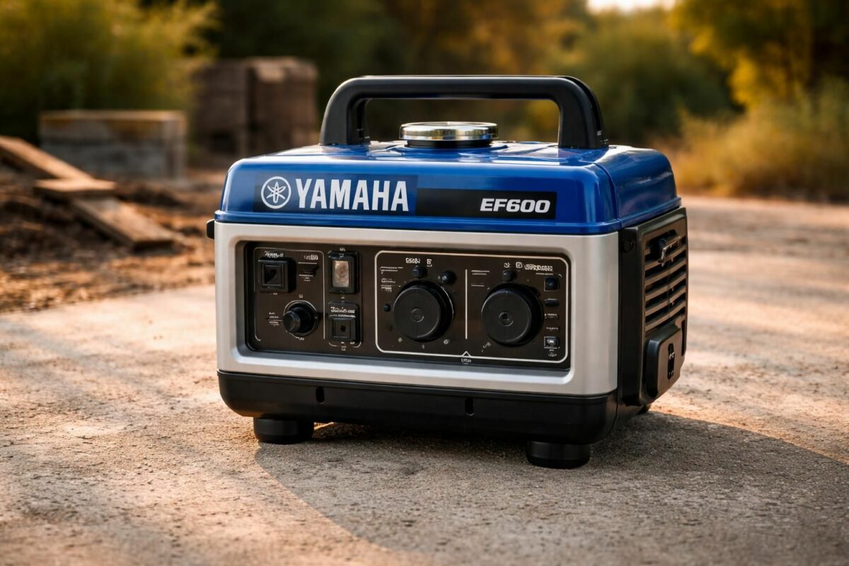 Yamaha EF 600 : le test de ce mini groupe électrogène de légende