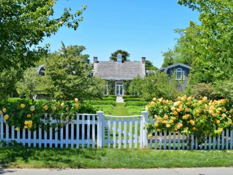 Des idées de décoration de clôtures pour votre jardin