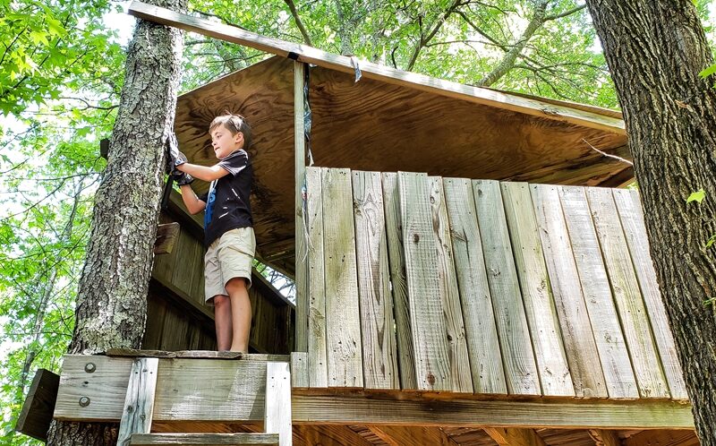 Comment construire une cabane dans les arbres : étapes, conseils