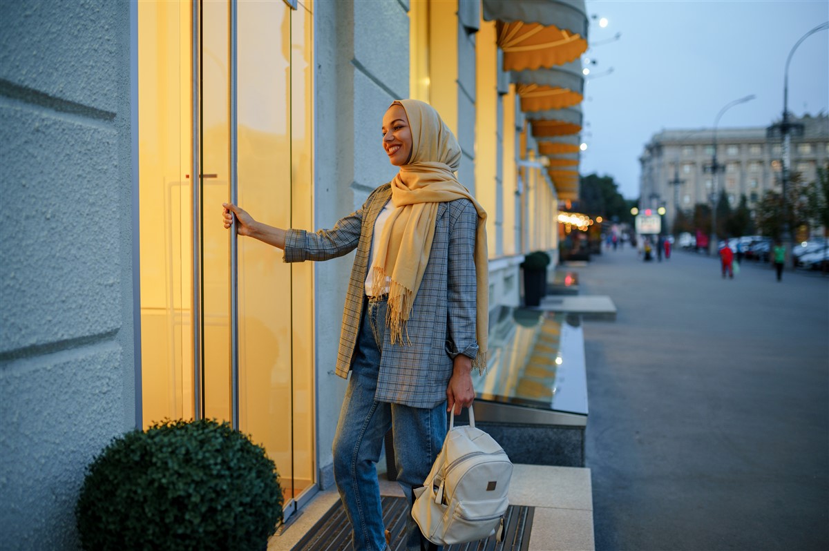 entrée de magasin