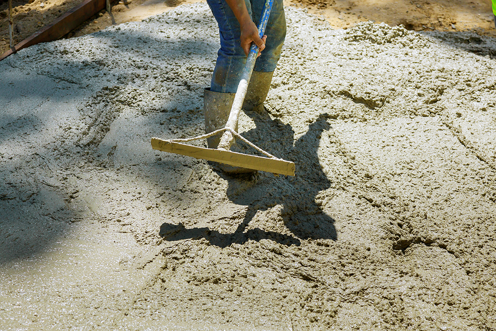 étape fabrication béton