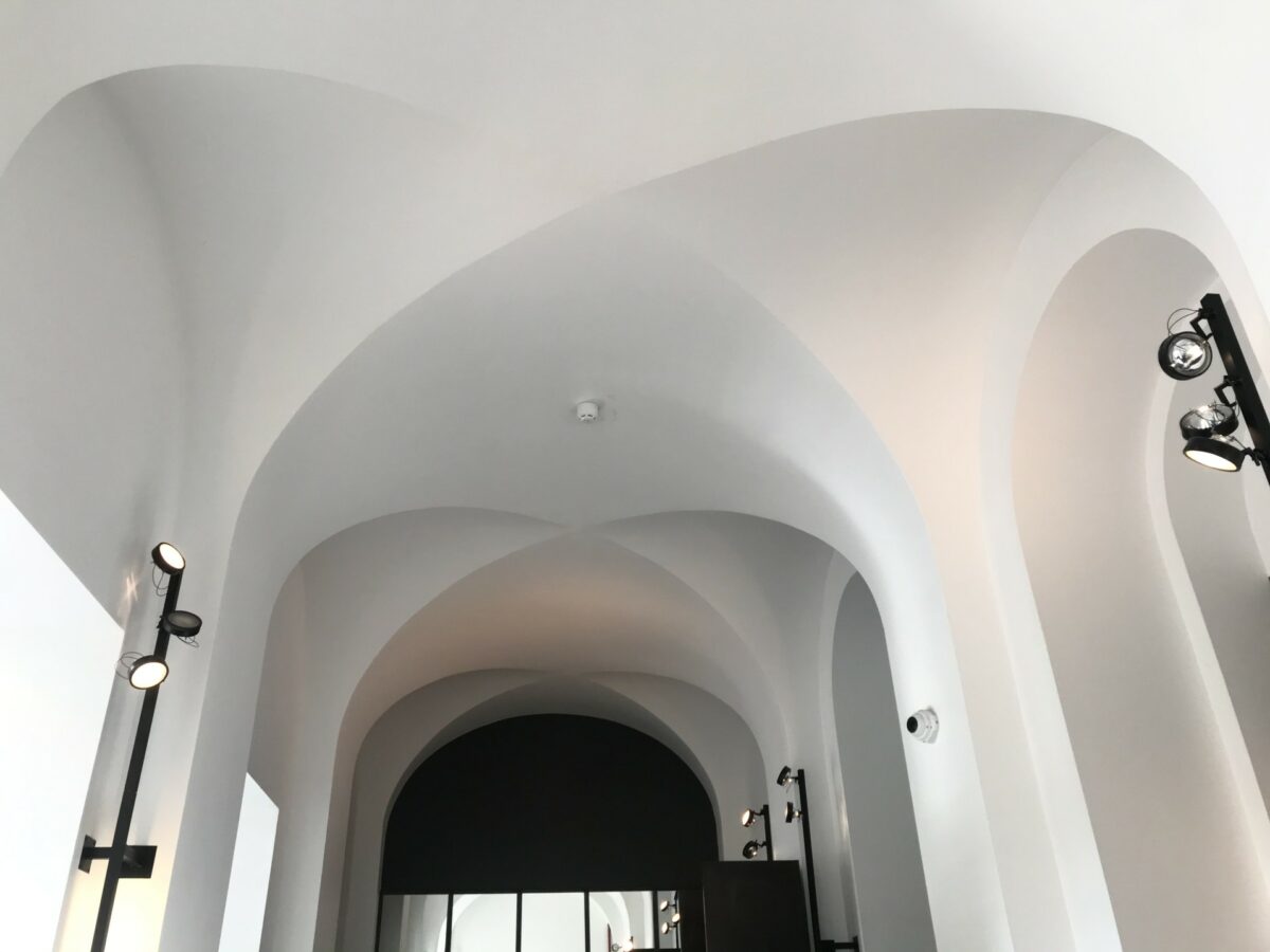 isolation plafond voûté