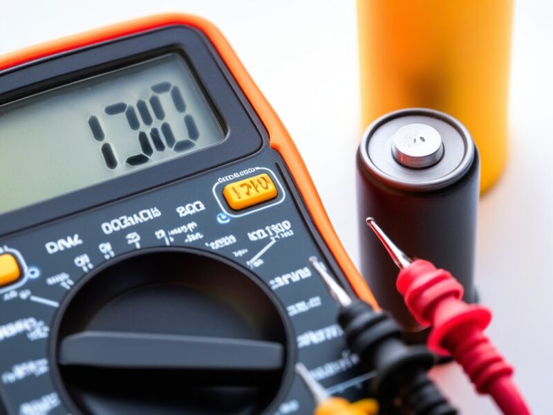 Les étapes essentielles pour tester une pile 15 v avec multimètre
